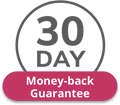 30 Day Money-back Guarantee